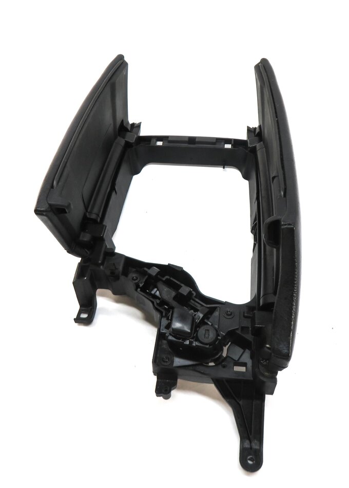 Thumbnail 6: 12-16 BMW 528i 535i 550i (F10) FRONT CENTER CONSOLE ARM REST COMPARTMENT (BLACK)