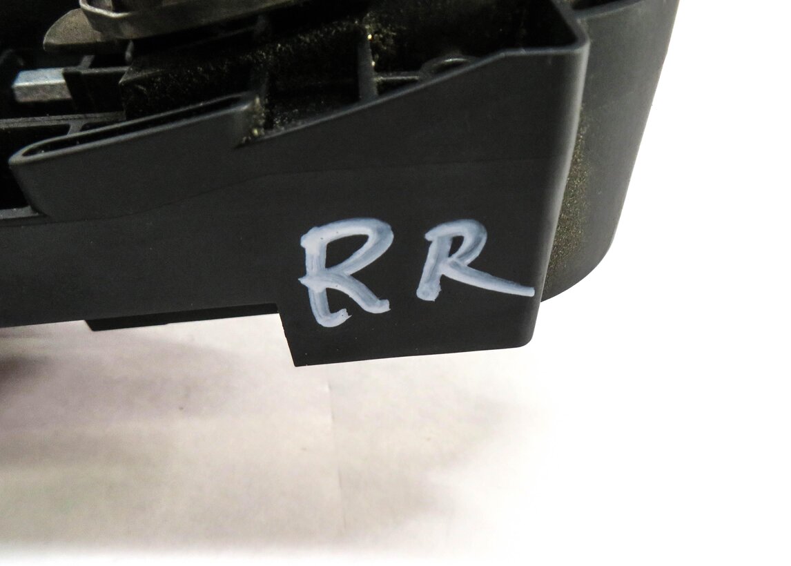 Thumbnail 5: 09-19 BMW 5 6 7 SERIES (F01 F10 F12) RIGHT REAR COMFORT DOOR HANDLE (WHITE)
