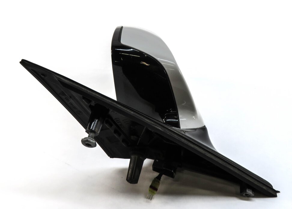 Thumbnail 3: 12-13 BMW 528i 535i 550i (F10) LEFT P-FOLD MEMORY AUTODIM MIRROR (WHITE / GLOSS)