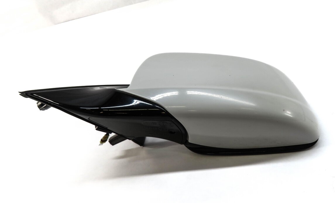 Thumbnail 5: 12-13 BMW 528i 535i 550i (F10) LEFT P-FOLD MEMORY AUTODIM MIRROR (WHITE / GLOSS)
