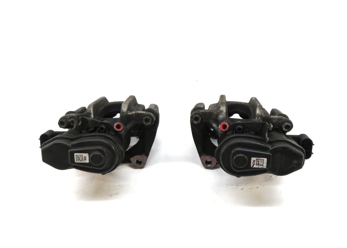 Thumbnail 3: 2011-2016 BMW 528i 535i (F10) REAR LEFT & RIGHT ABS DISC BRAKE CALIPER SET-2