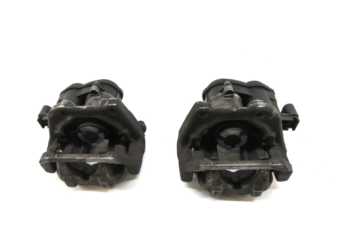 Thumbnail 5: 2011-2016 BMW 528i 535i (F10) REAR LEFT & RIGHT ABS DISC BRAKE CALIPER SET-2