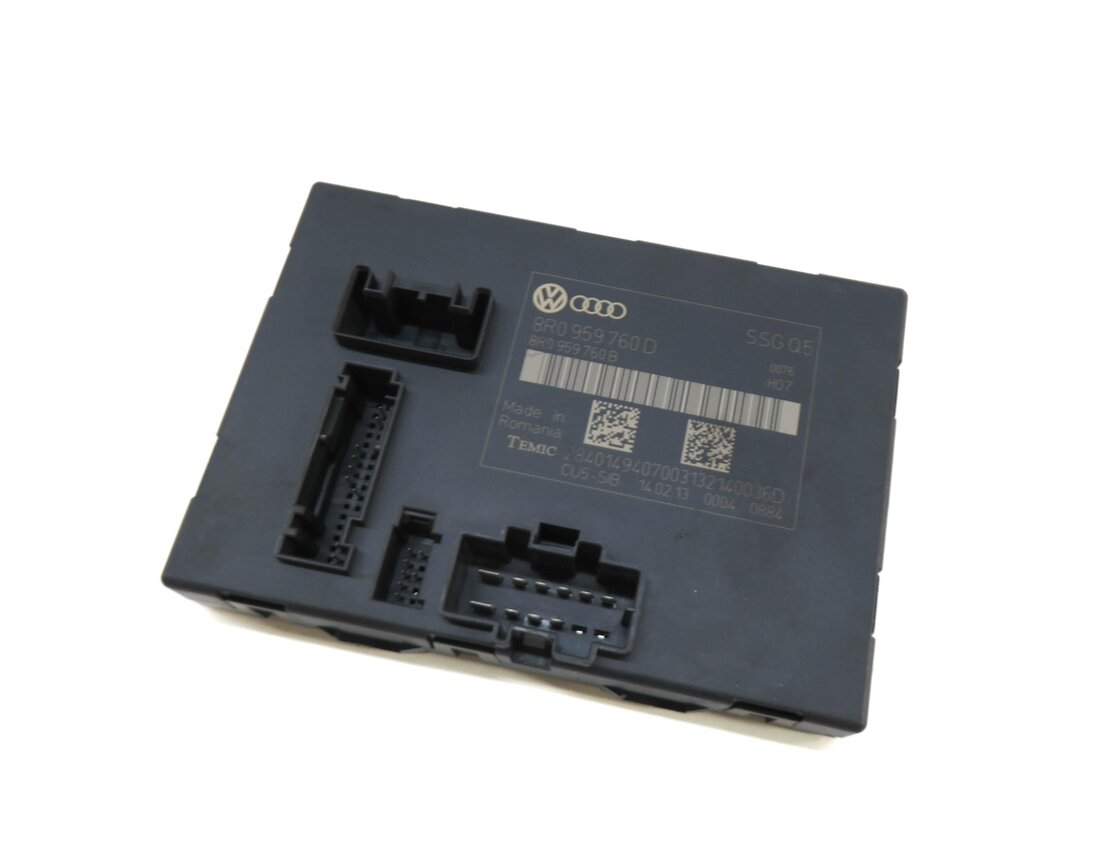 2009-2017 AUDI Q5 (8R) LEFT FRONT DRIVER MEMORY SEAT CONTROL MODULE COMPUTER