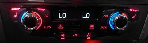 Thumbnail 2: 13-17 AUDI A4 S4 A5 S5 RS5 Q5 SQ5 (B8 8K 8T 8R) HEATER A/C TEMPERATURE CONTROL