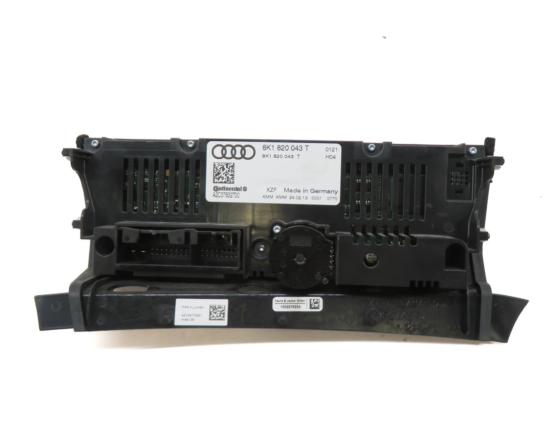 Thumbnail 5: 13-17 AUDI A4 S4 A5 S5 RS5 Q5 SQ5 (B8 8K 8T 8R) HEATER A/C TEMPERATURE CONTROL