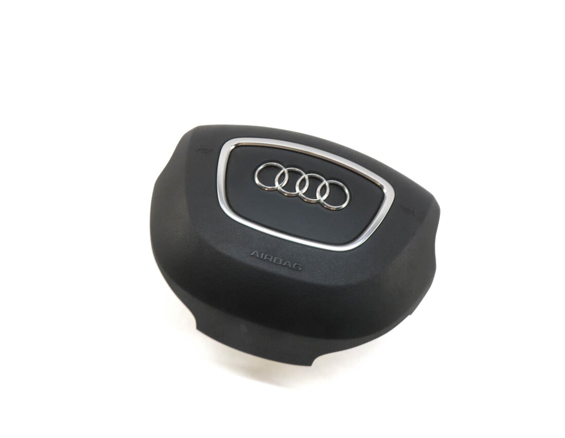 2013-2017 AUDI Q5 SQ5 (B8 8R) STEERING WHEEL AIRBAG AIR BAG (BLACK / NON SPORT)