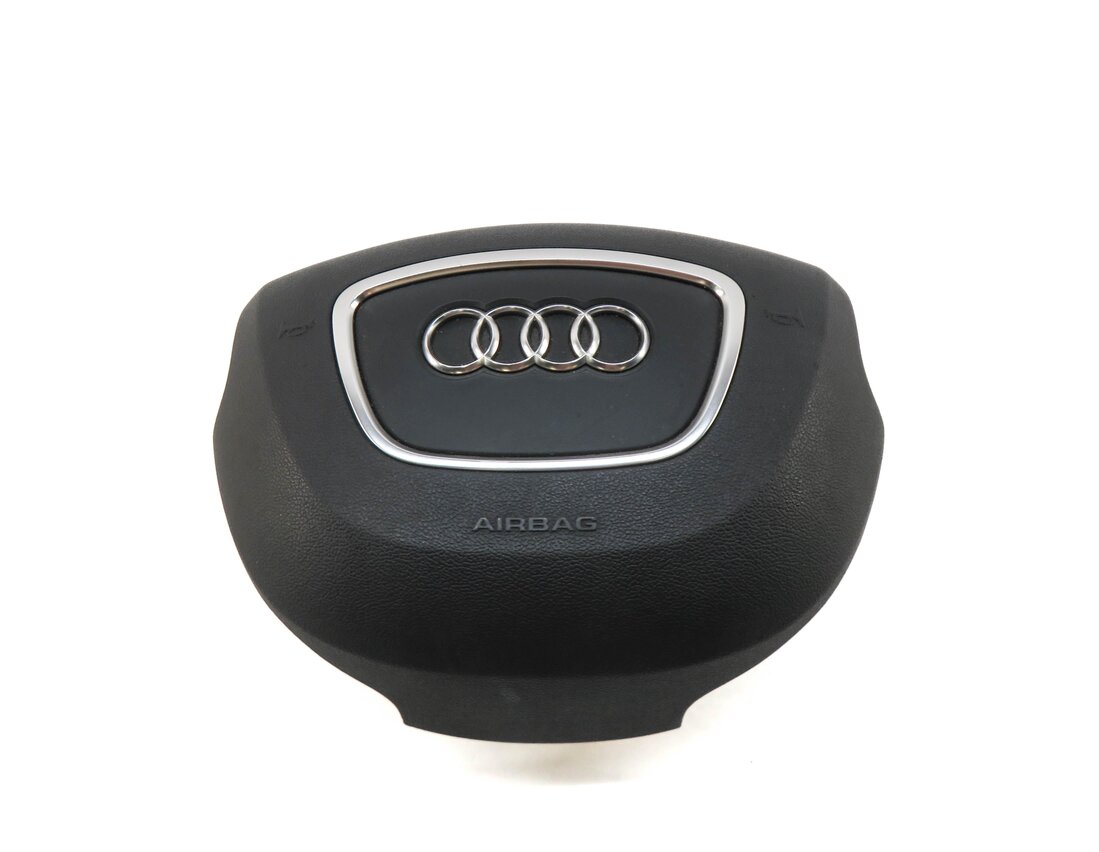Thumbnail 2: 2013-2017 AUDI Q5 SQ5 (B8 8R) STEERING WHEEL AIRBAG AIR BAG (BLACK / NON SPORT)