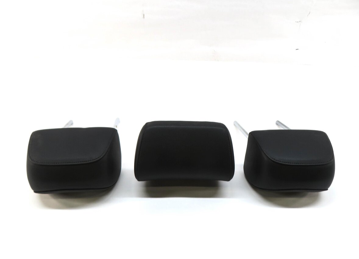 Thumbnail 4: 2013 AUDI Q5 (B8 8R) REAR SEAT LEFT CENTER RIGHT HEADREST HEAD REST SET (BLACK)
