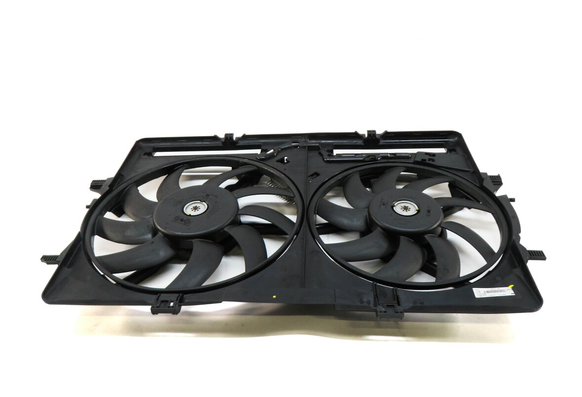 Thumbnail 3: 09-17 AUDI A4 A5 Q5 S4 (B8 8T 8R) 2.0L 3.0L 3.2L RADIATOR COOLING FAN w/ SHROUD