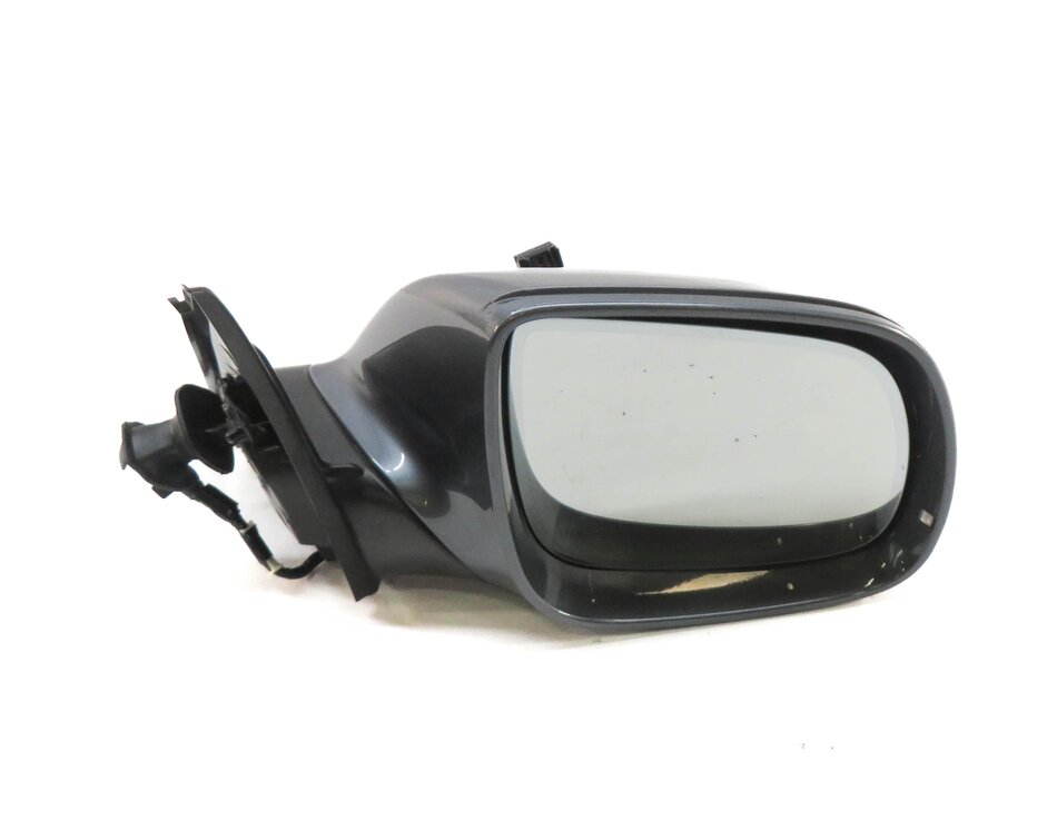 09-14 AUDI Q5 (8R) RIGHT P-FOLD HEAT AUTODIM MEMORY DOOR MIRROR w/ LIGHT (GRAY)