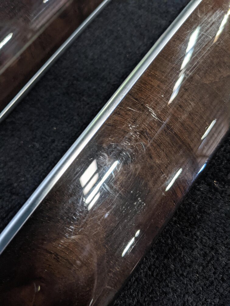 Thumbnail 11: 2013 AUDI Q5 (B8 8R) DASH DOOR CONSOLE INTERIOR TRIM PANEL SET (WALNUT WOOD 5TS)