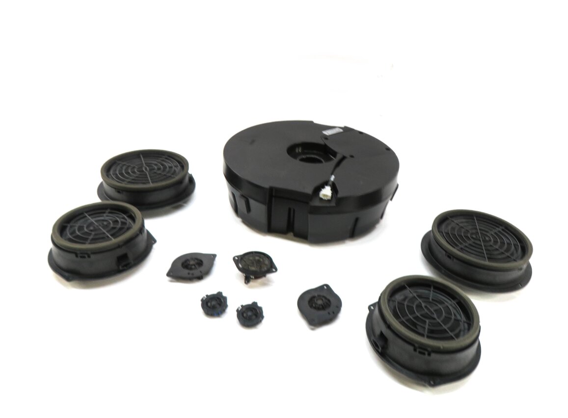 2013 AUDI Q5 (B8 8R) RADIO STEREO AUDIO SUB SUBWOOFER TWEETER SPEAKER SET-10