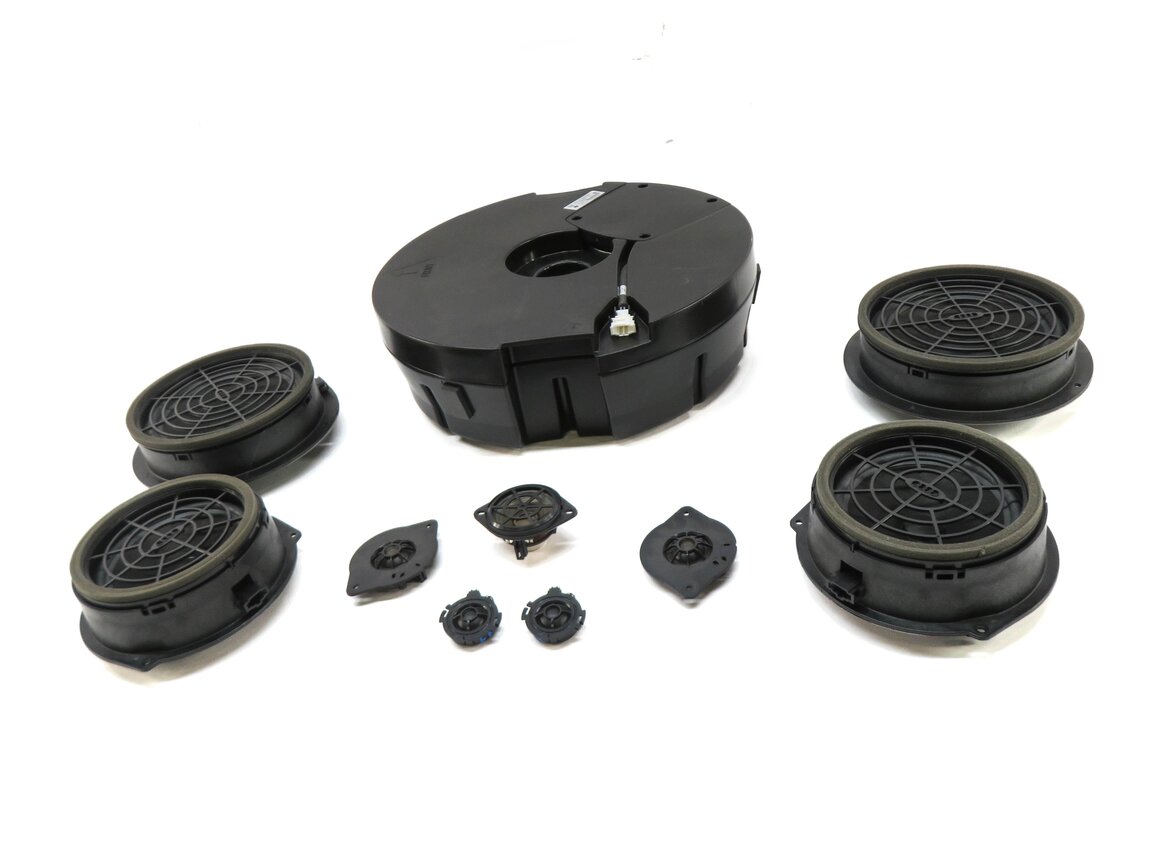 Thumbnail 8: 2013 AUDI Q5 (B8 8R) RADIO STEREO AUDIO SUB SUBWOOFER TWEETER SPEAKER SET-10