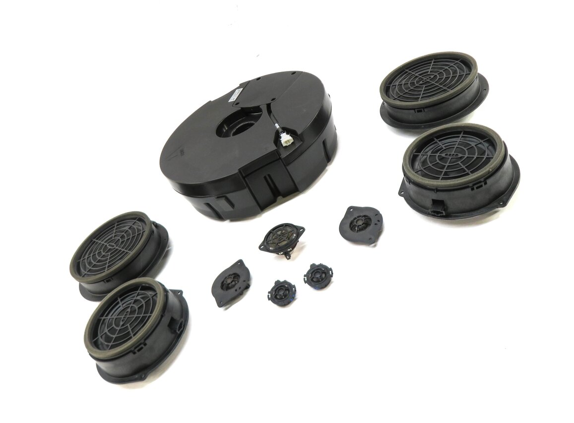 Thumbnail 9: 2013 AUDI Q5 (B8 8R) RADIO STEREO AUDIO SUB SUBWOOFER TWEETER SPEAKER SET-10