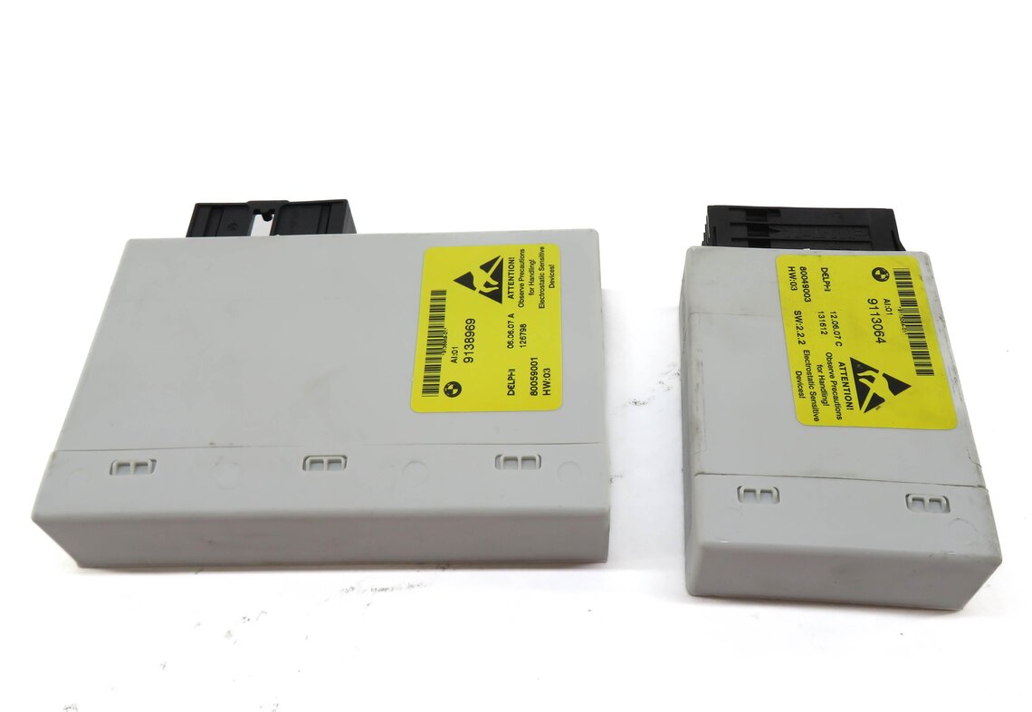 Thumbnail 2: 2008-2010 BMW 528i 535i 550i (E60) i-DRIVE POWER CONTROL MODULE SET-2