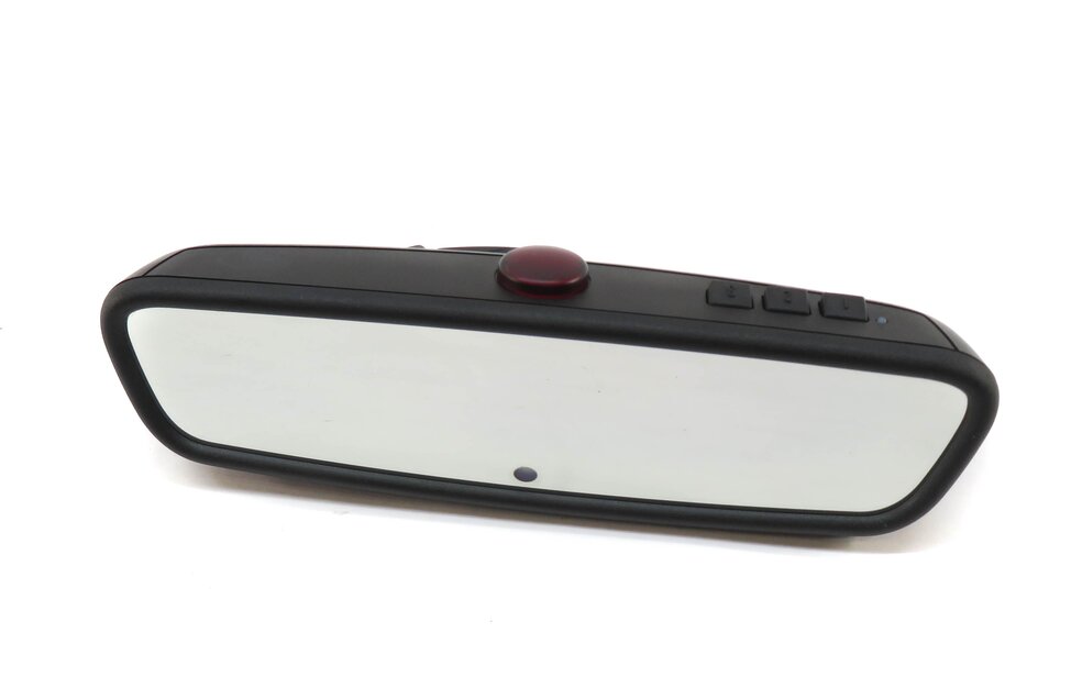 2008 BMW 535i (E60) REARVIEW MIRROR w/ AUTODIM & HOMELINK (BLACK) 51169134458