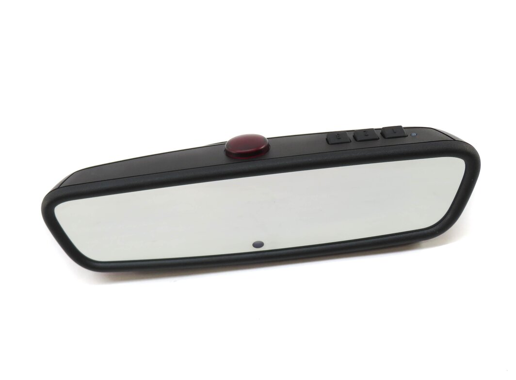 Thumbnail 2: 2008 BMW 535i (E60) REARVIEW MIRROR w/ AUTODIM & HOMELINK (BLACK) 51169134458
