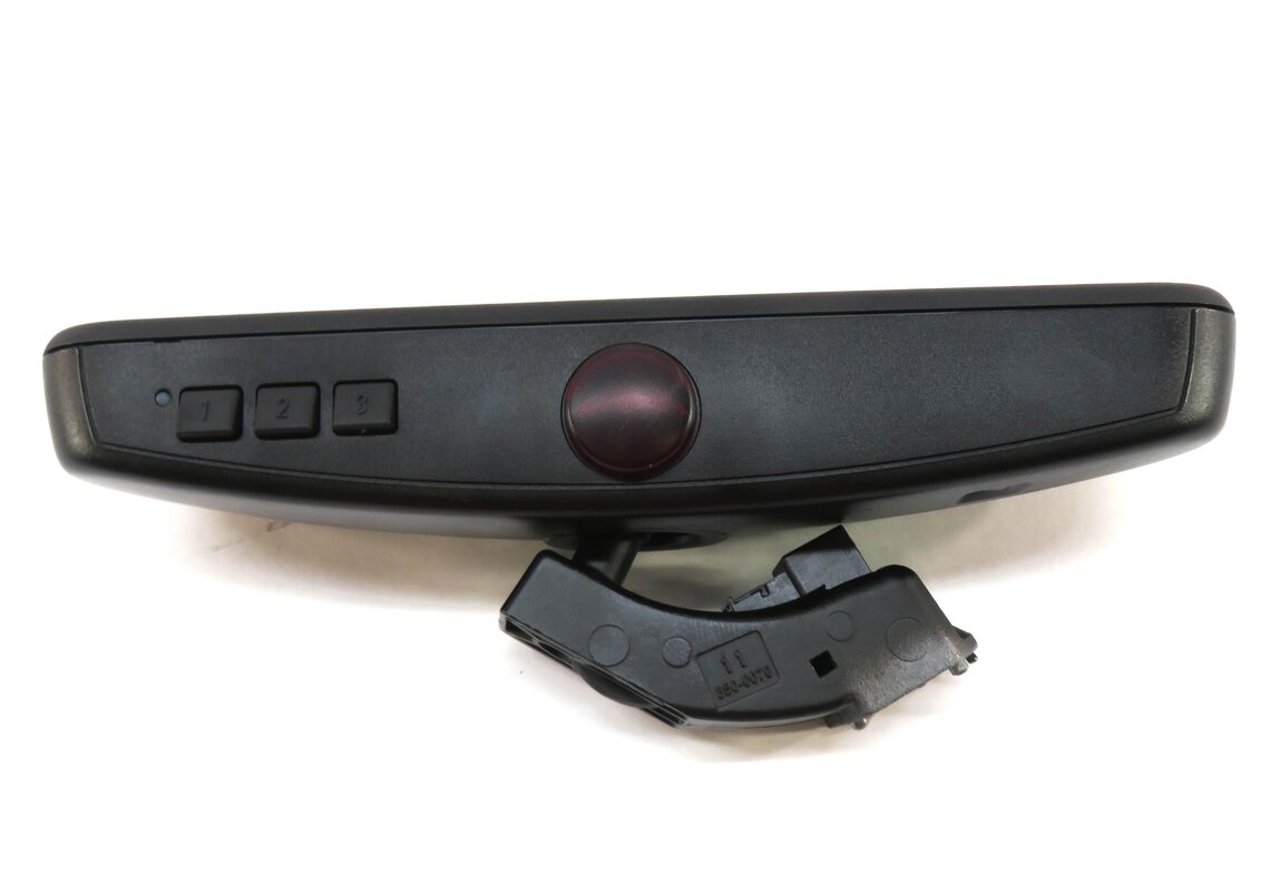 Thumbnail 3: 2008 BMW 535i (E60) REARVIEW MIRROR w/ AUTODIM & HOMELINK (BLACK) 51169134458