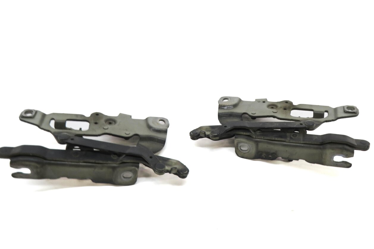Thumbnail 5: 12-19 BMW 528i 535i 550i 640i 650i M5 M6 (F06 F10) FRONT HOOD HINGE SET (BLACK)