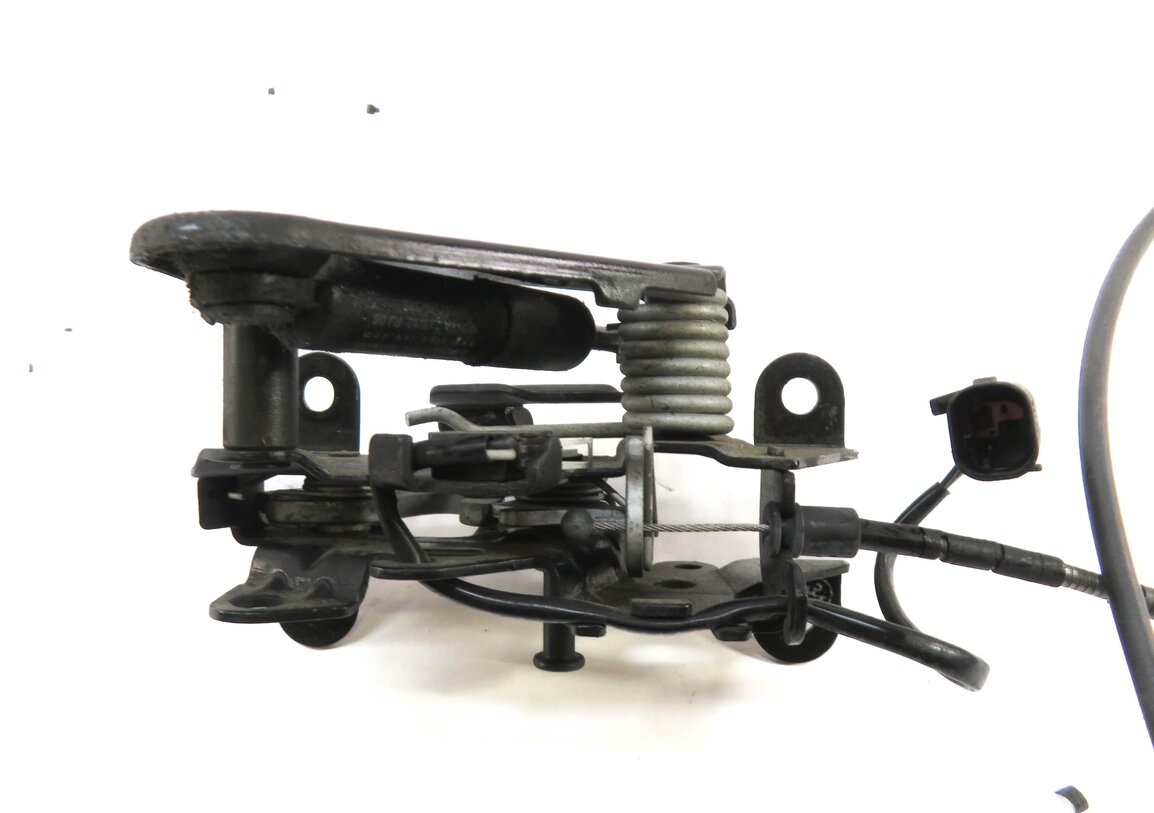 Thumbnail 7: 2013 BMW 535i (F10) FRONT LEFT & RIGHT LOWER HOOD LOCK LATCH SET w/ CABLE