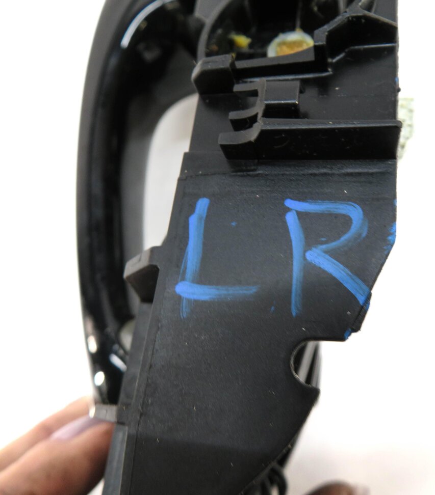 Thumbnail 5: 09-18 BMW 528i 535i 550i 740i 750i 760i LEFT REAR COMFORT DOOR HANDLE (BLACK)