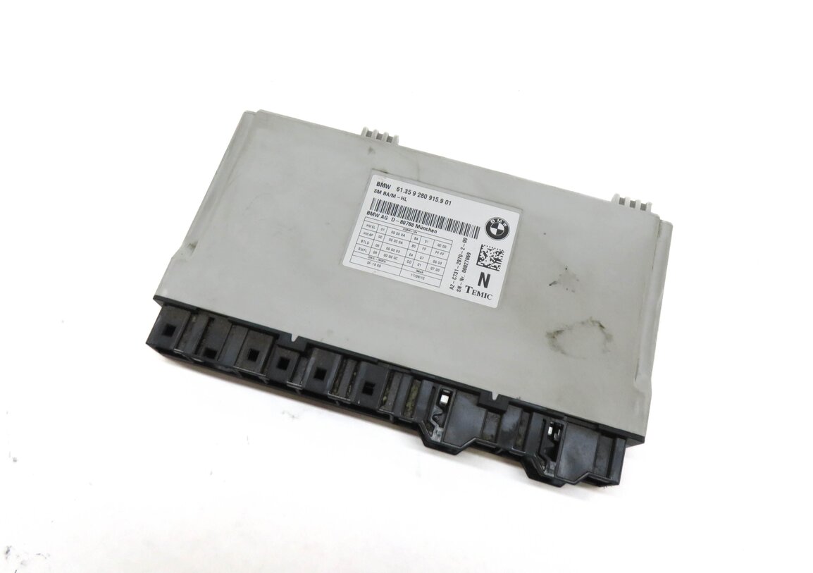 12-19 BMW 328i 335i 535i 550i 750i M5 M6 X3 X4 - LEFT FRONT DRIVER SEAT MODULE