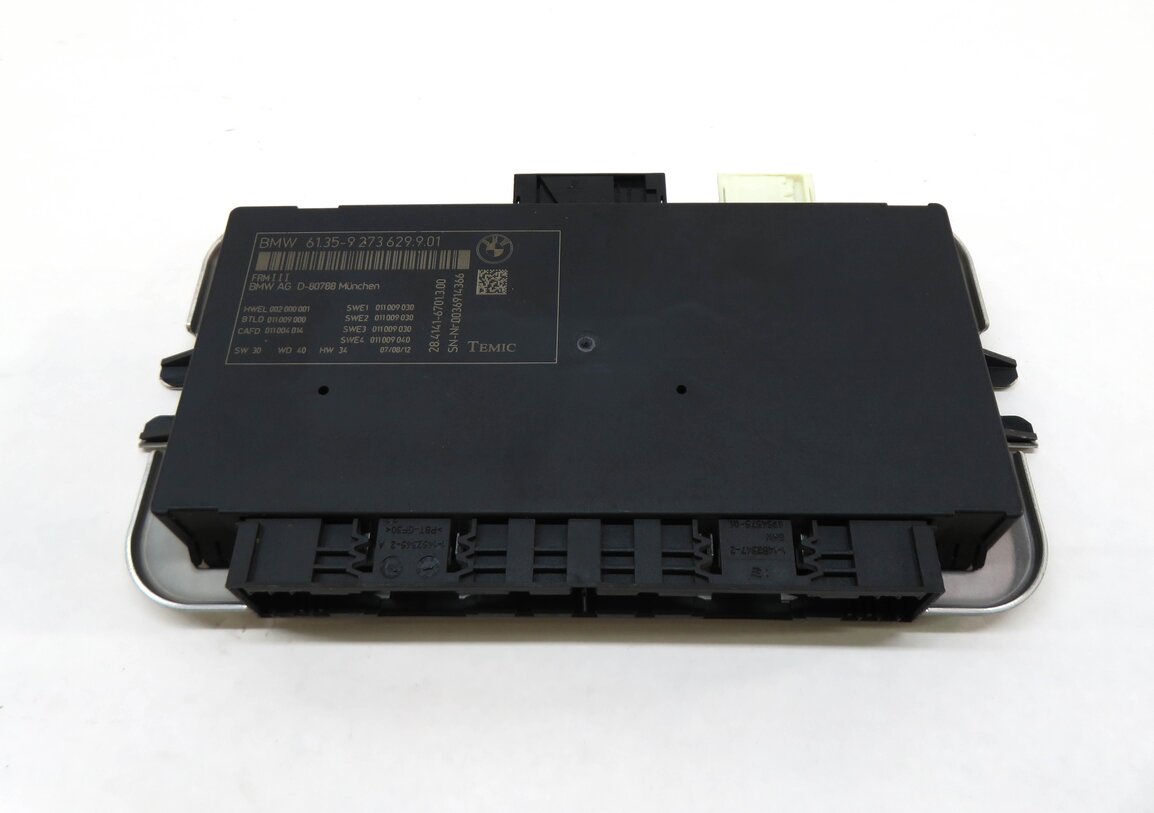 Thumbnail 2: 10-17 BMW 5 6 7 M5 X3 X4 (F06 F10 F12 F25 F26) FRM III BODY LIGHT CONTROL MODULE