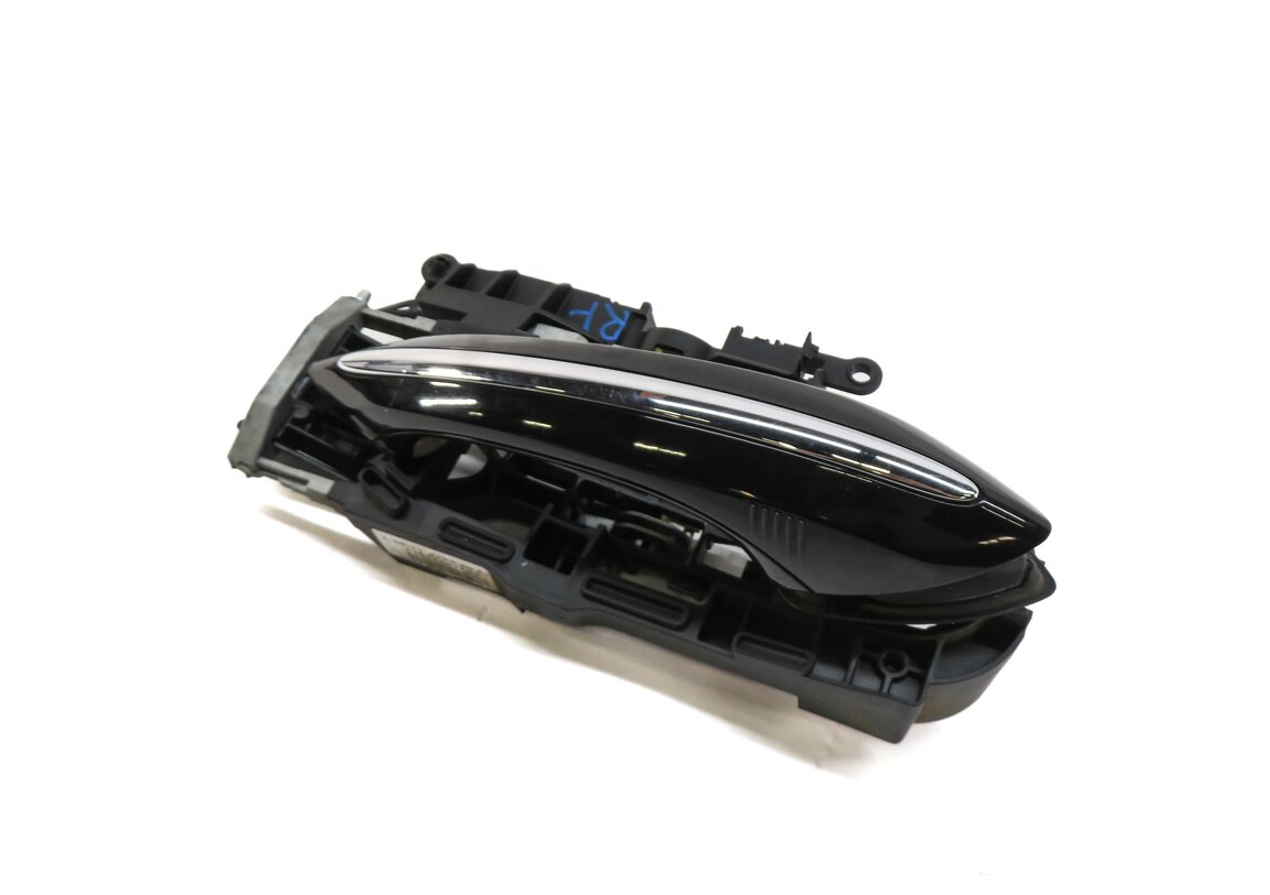 09-19 BMW 5 6 7 SERIES (F01 F10 F12) RIGHT REAR COMFORT DOOR HANDLE (BLACK 668)