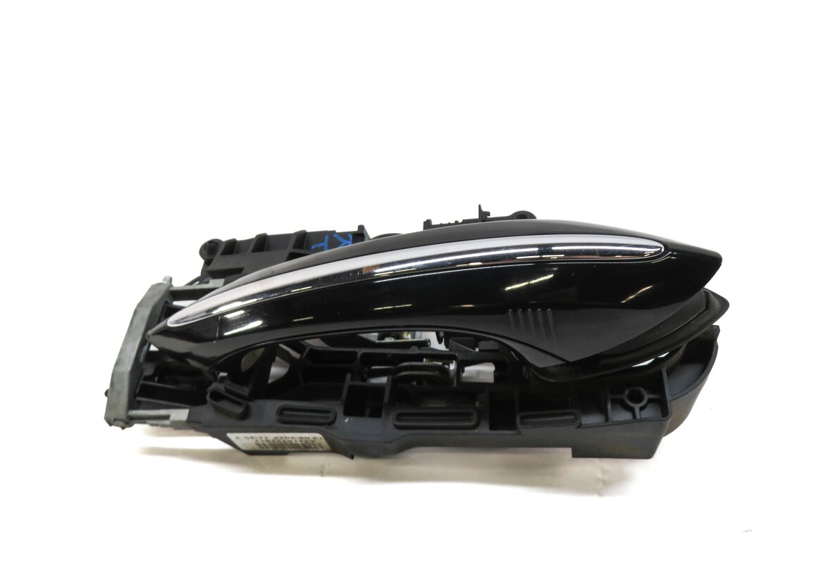 Thumbnail 2: 09-19 BMW 5 6 7 SERIES (F01 F10 F12) RIGHT REAR COMFORT DOOR HANDLE (BLACK 668)