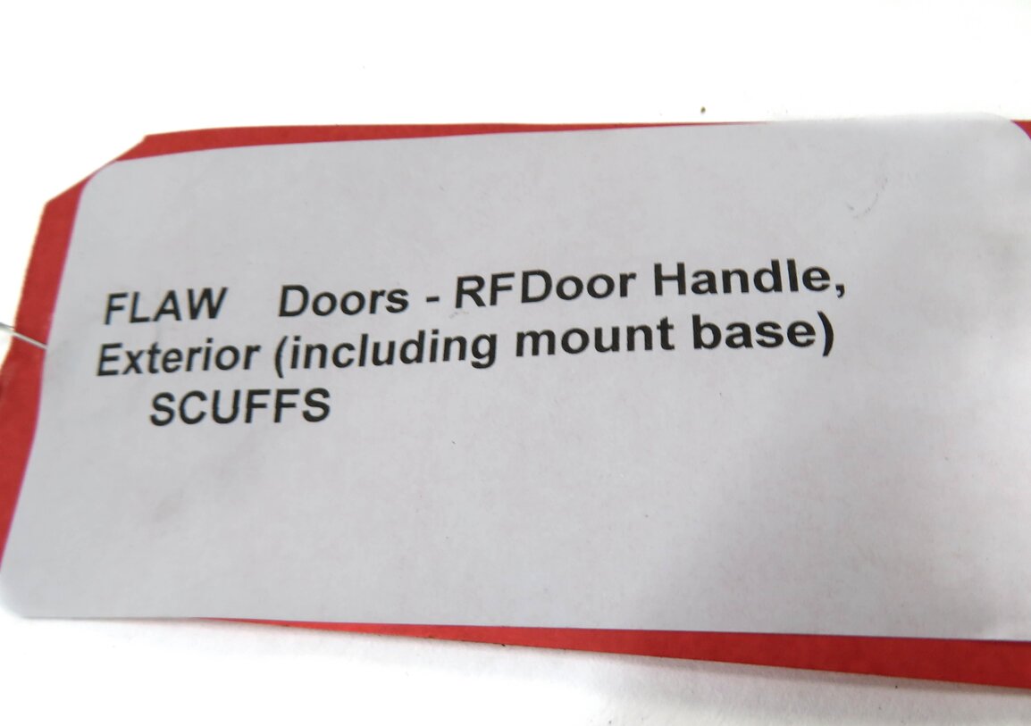 Thumbnail 7: 09-19 BMW 5 6 7 SERIES (F01 F10 F12) RIGHT REAR COMFORT DOOR HANDLE (BLACK 668)