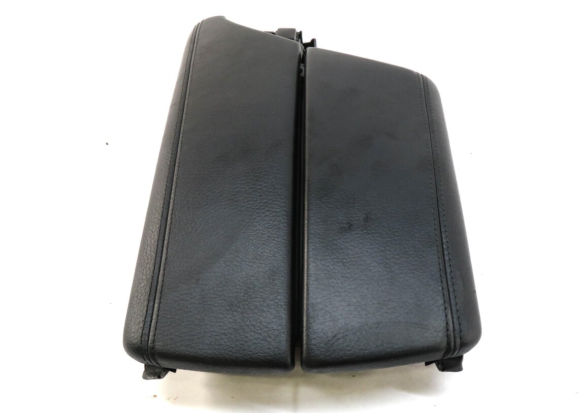 Thumbnail 3: 12-16 BMW 528i 535i 550i (F10) FRONT CENTER CONSOLE ARM REST COMPARTMENT (BLACK)