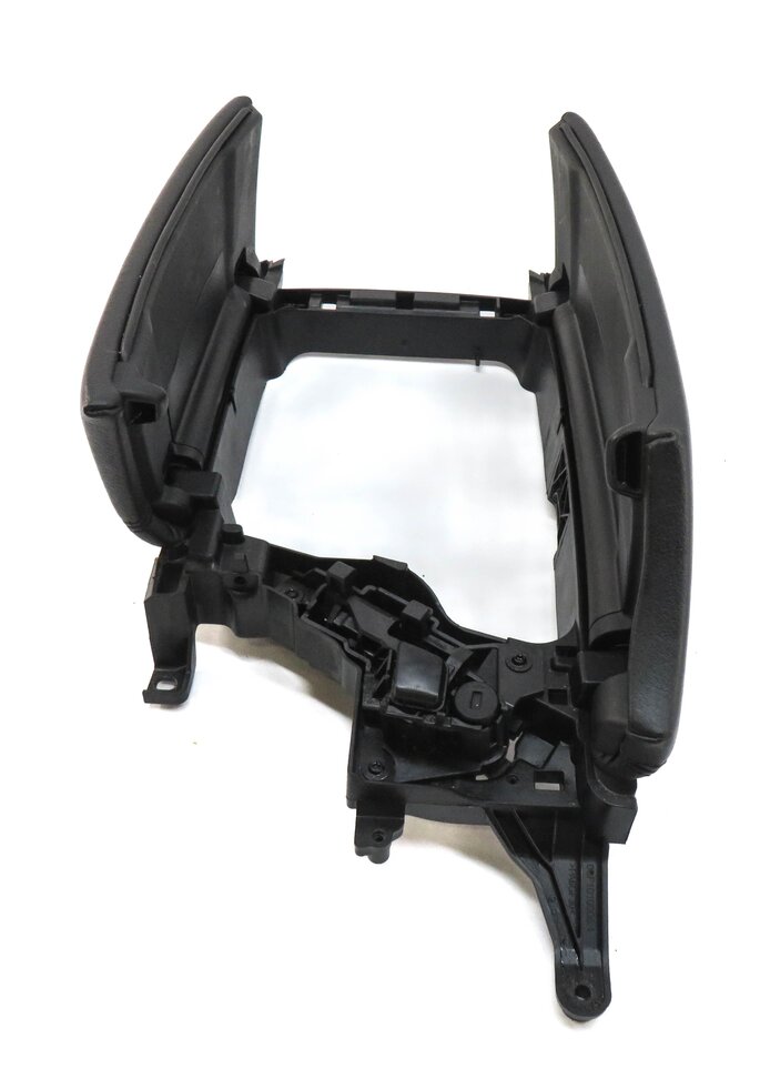 Thumbnail 5: 12-16 BMW 528i 535i 550i (F10) FRONT CENTER CONSOLE ARM REST COMPARTMENT (BLACK)