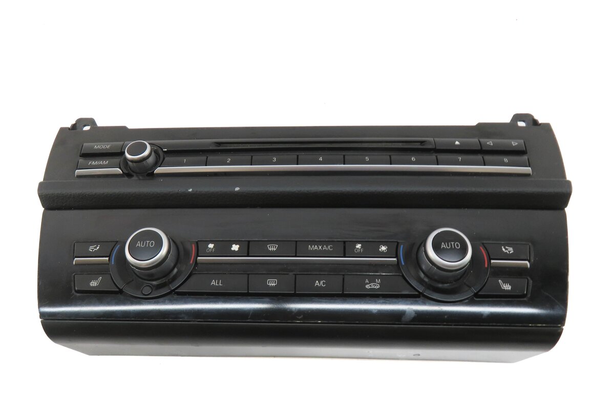 Thumbnail 3: 2011-2016 BMW 528i 535i 550i M5 (F10) FRONT HEATER A/C TEMPERATURE CONTROL PANEL
