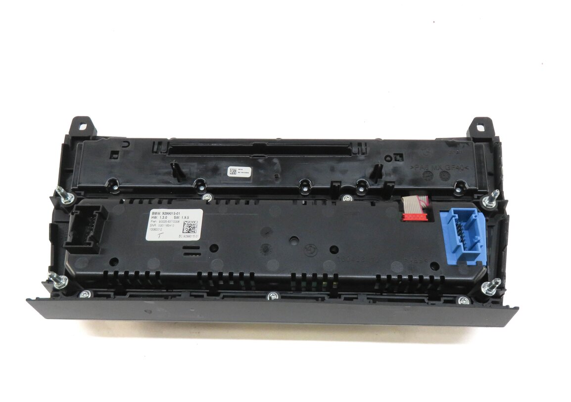 Thumbnail 5: 2011-2016 BMW 528i 535i 550i M5 (F10) FRONT HEATER A/C TEMPERATURE CONTROL PANEL