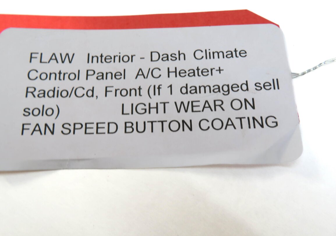 Thumbnail 9: 2011-2016 BMW 528i 535i 550i M5 (F10) FRONT HEATER A/C TEMPERATURE CONTROL PANEL