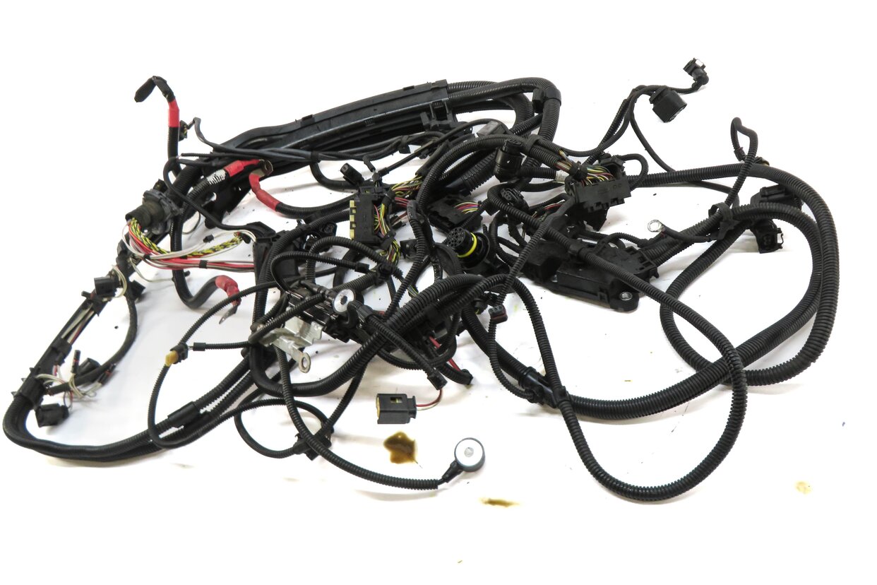 Thumbnail 3: 2013 BMW 535i (F10) 3.0L N55 TURBO ENGINE WIRE WIRING HARNESS LOOM