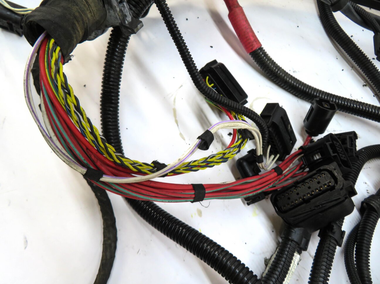 Thumbnail 7: 2013 BMW 535i (F10) 3.0L N55 TURBO ENGINE WIRE WIRING HARNESS LOOM