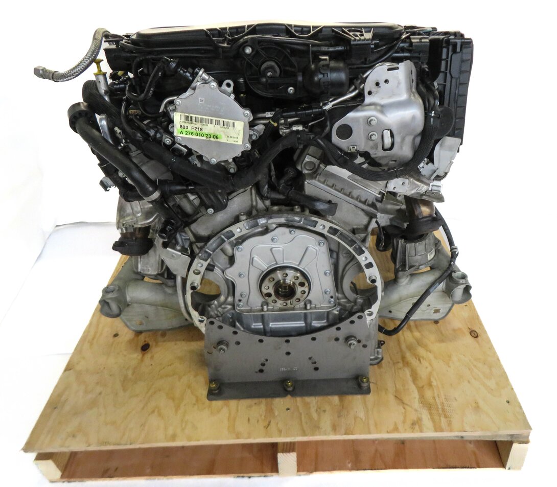 Thumbnail 5: 2014-2016 MERCEDES E350 SEDAN W212 3.5L M276 V6 ENGINE ASSEMBLY TESTED + VIDEO!!