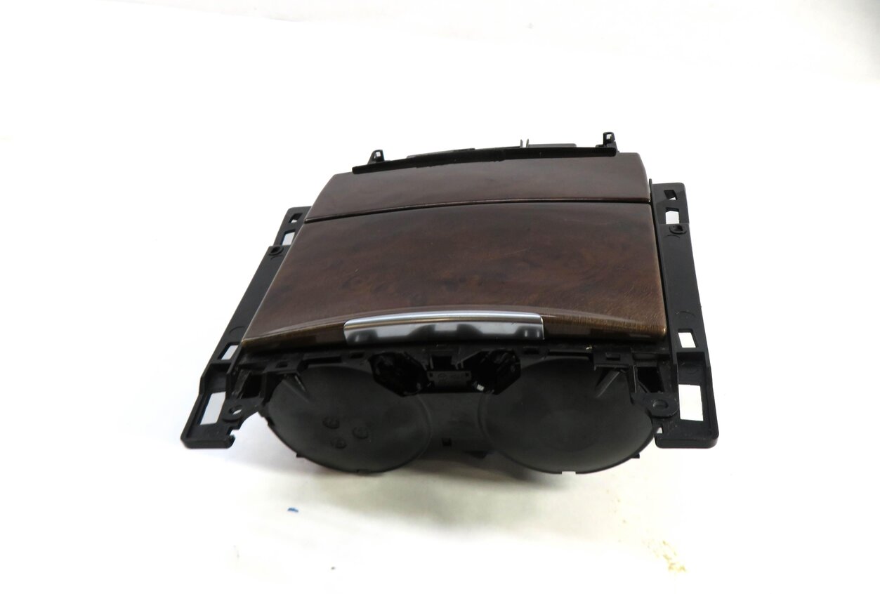 Thumbnail 5: 2016 E350 SEDAN (W212) FRONT CENTER CONSOLE STORAGE BIN w/ ASH TRAY (WALNUT)