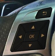 Thumbnail 2: 2016 MERCEDES E-CLASS SEDAN (W212) SPORT STEERING WHEEL (BROWN LEATHER)