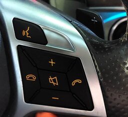 Thumbnail 3: 2016 MERCEDES E-CLASS SEDAN (W212) SPORT STEERING WHEEL (BROWN LEATHER)