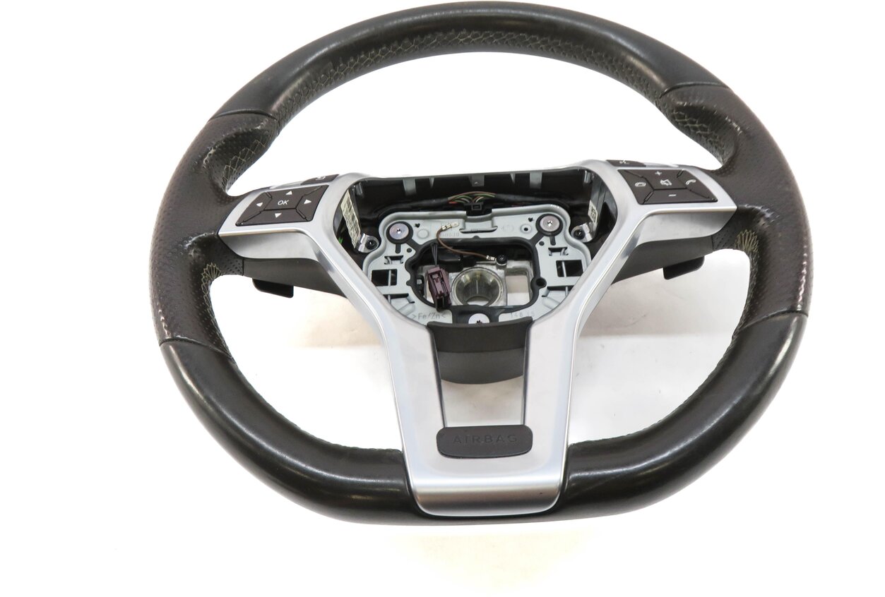 Thumbnail 4: 2016 MERCEDES E-CLASS SEDAN (W212) SPORT STEERING WHEEL (BROWN LEATHER)