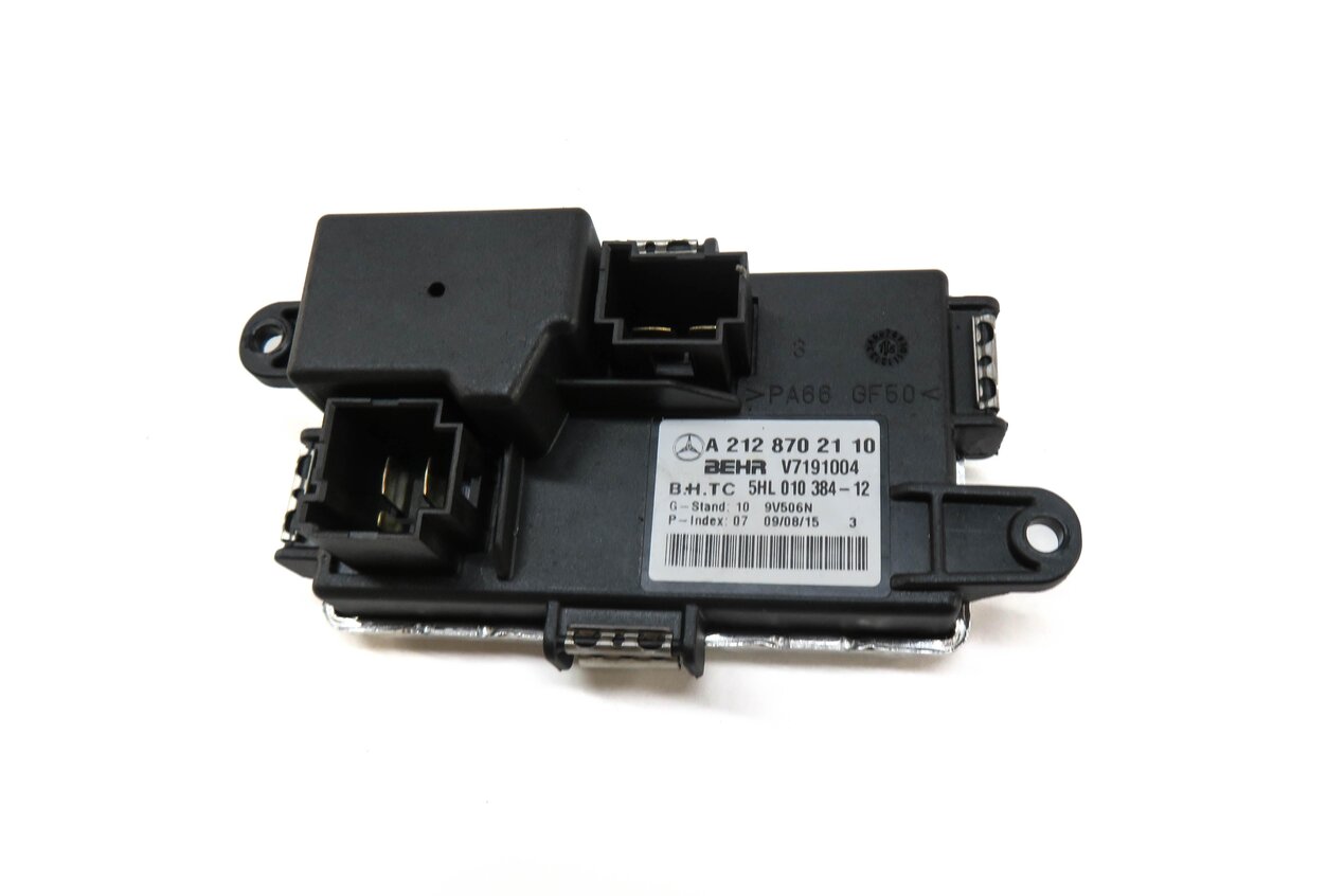 Thumbnail 3: 2016 MERCEDES E350 SEDAN (W212) FRONT HVAC A/C HEATER BLOWER MOTOR RESISTOR