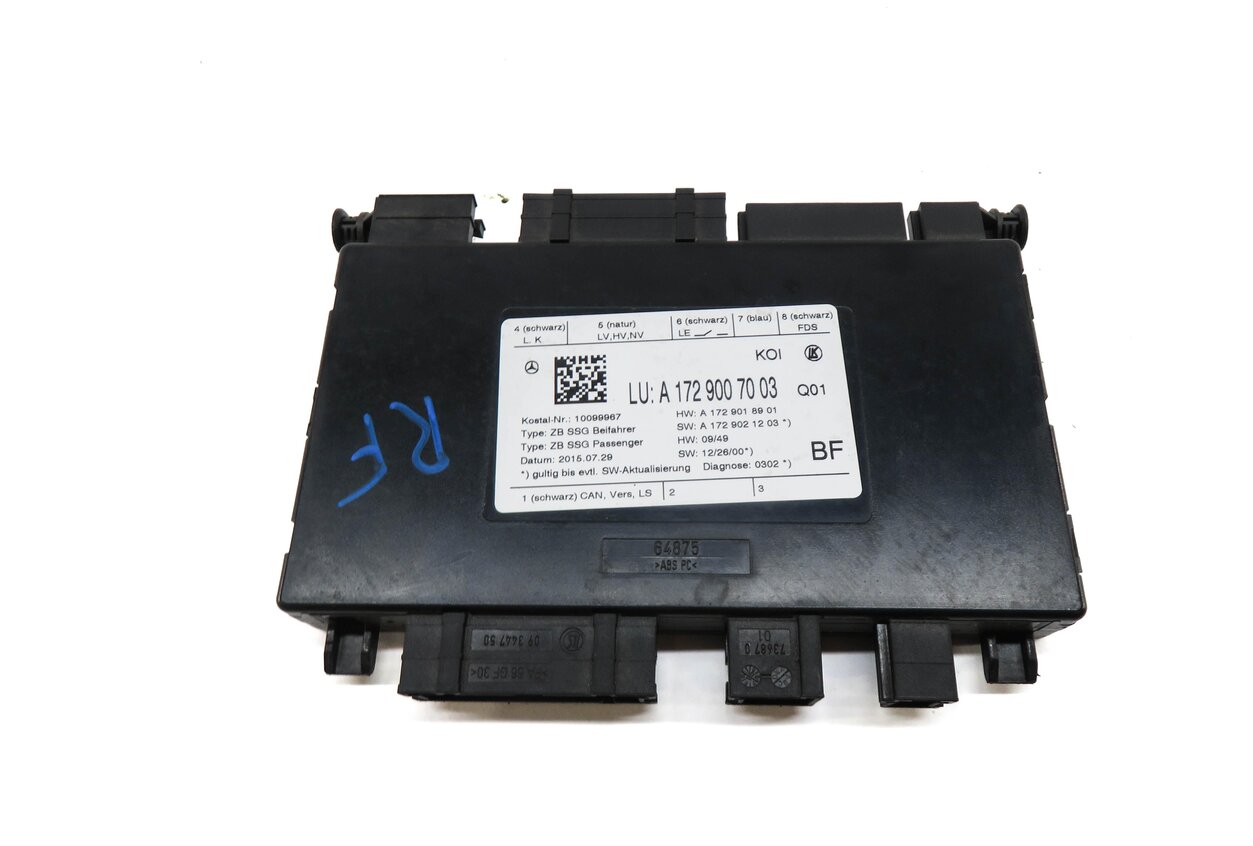 Thumbnail 2: 10-18 MERCEDES E CLS CLASS (W212 W218) RIGHT FRONT PASSENGER SEAT CONTROL MODULE