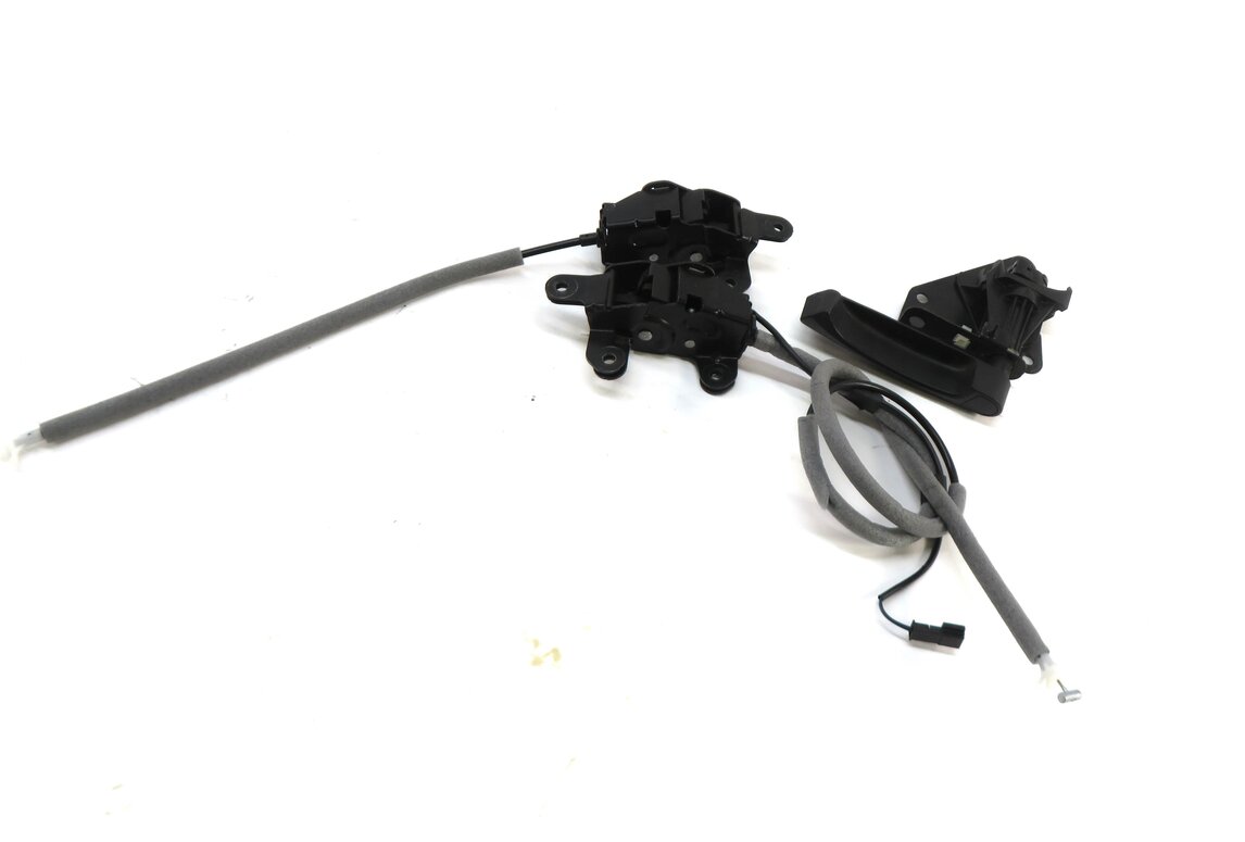 2013 BMW X5 (E70) REAR TRUNK TAILGATE LOCK LATCH ACTUATOR SET w/ RELEASE HANDLE