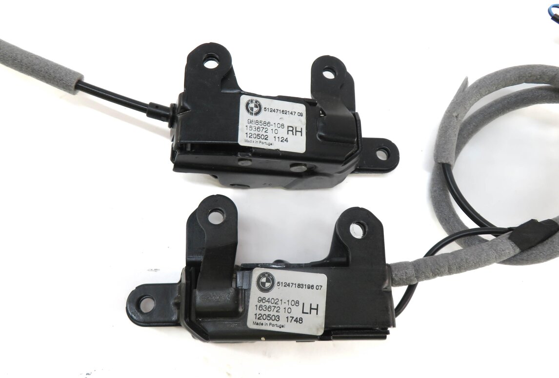 Thumbnail 5: 2013 BMW X5 (E70) REAR TRUNK TAILGATE LOCK LATCH ACTUATOR SET w/ RELEASE HANDLE