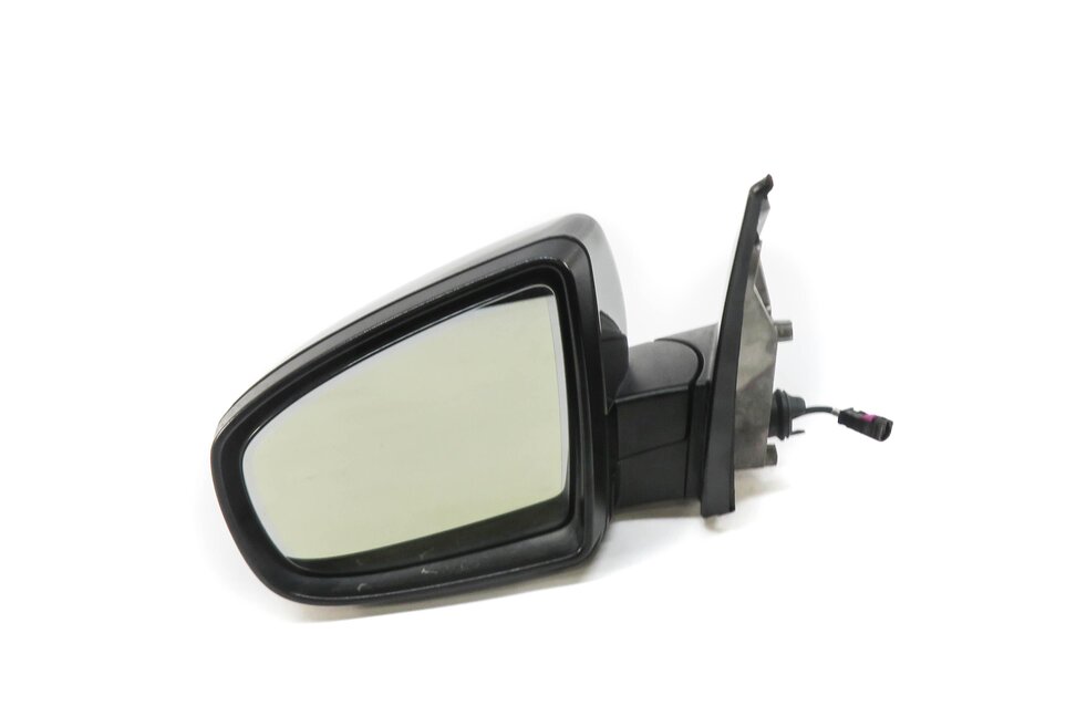 10-13 BMW X5 (E70) LEFT P-FOLD AUTODIM CAMERA HEATED DOOR MIRROR (PLATINUM GRAY)