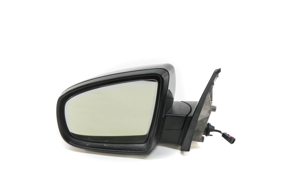 Thumbnail 3: 10-13 BMW X5 (E70) LEFT P-FOLD AUTODIM CAMERA HEATED DOOR MIRROR (PLATINUM GRAY)