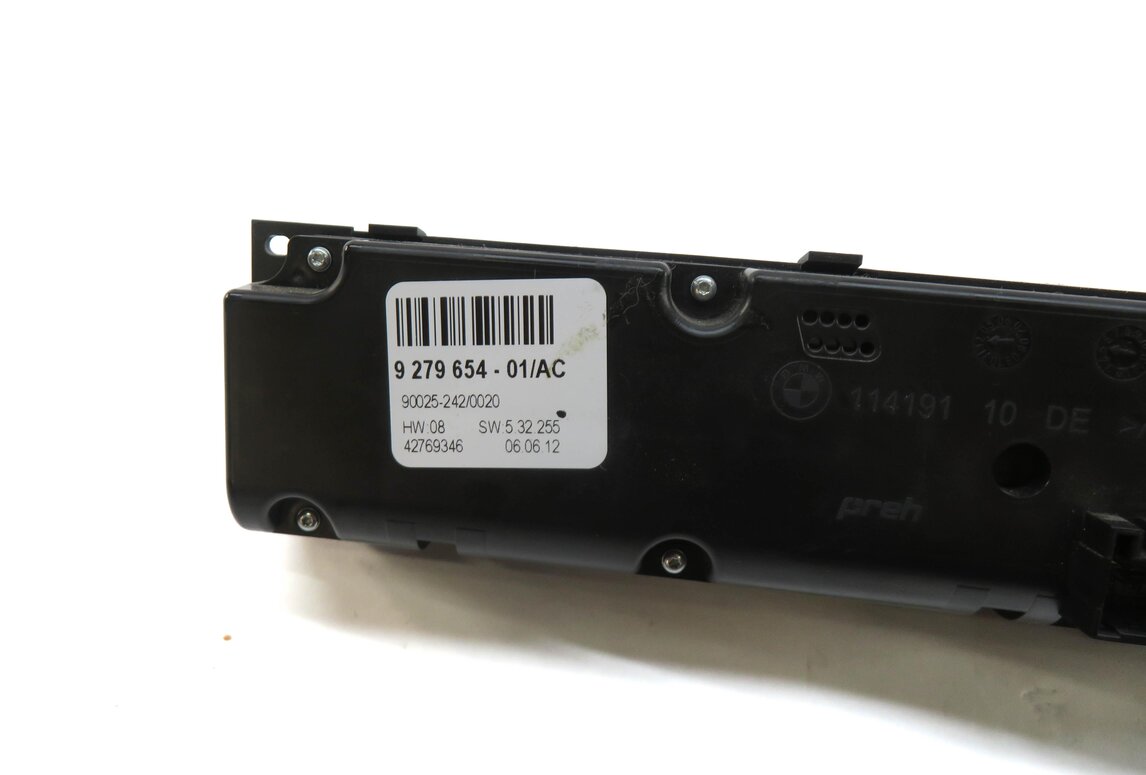 Thumbnail 6: 07-14 BMW X5 X5M X6 X6M (E70 E71) FRONT TEMPERATURE CLIMATE CONTROL (4-ZONE)