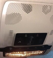 Thumbnail 2: 2013 BMW X5 (E70) FRONT DOMELIGHT MAP READING COURTESY DOME LIGHT LAMP (GRAY)
